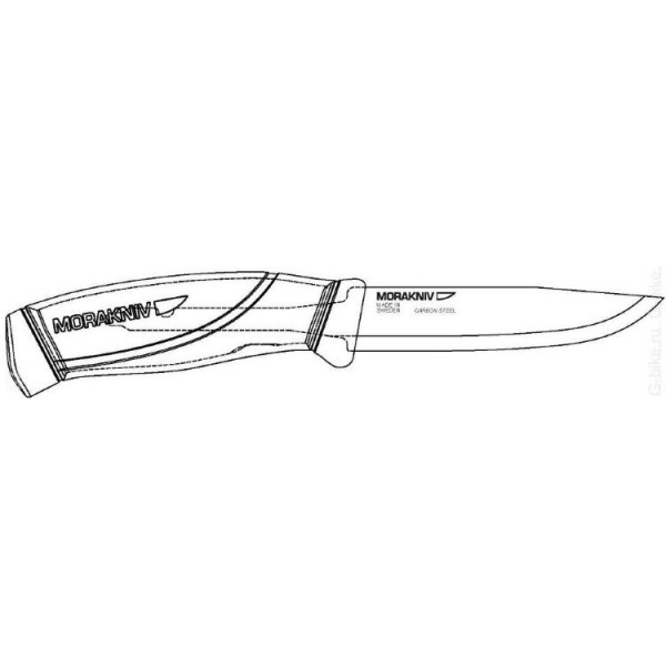 Нож Morakniv Companion Desert, нержавеющая сталь, 13166