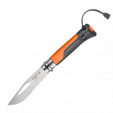 Нож Opinel №8 Outdoor Earth, оранжевый