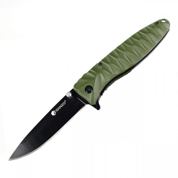 Нож Ganzo G620, зеленый