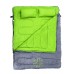 Мешок-одеяло спальный Norfin ALPINE COMFORT DOUBLE 250 GREEN NFL-30241