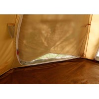 Универсальная палатка Лотос 5У (легкий внутренний тент, серо-салатовый цвет) 