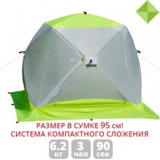 Палатка для зимней рыбалки ЛОТОС Куб 3 Компакт ЭКО