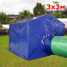 Палатка для сварщика 3х3м синий