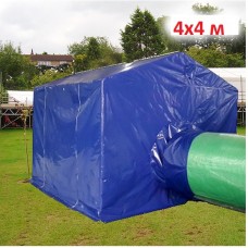 Палатка для сварщика 4х4м синий
