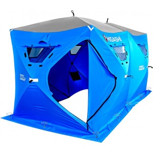 Зимняя палатка для рыбалки Куб или Зонт – что выбрать?