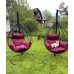 Подвесное кресло-кокон SEVILLA коричневое + каркас