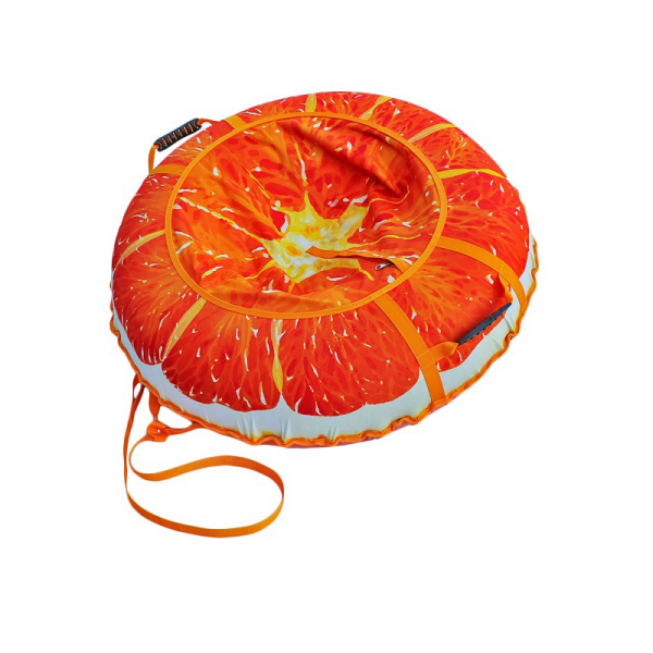 Тюбинг «Сочный апельсин» 110 см.