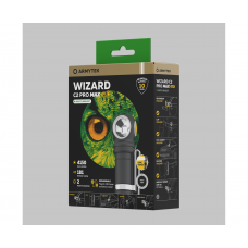 Фонарь Wizard C2 Pro MAX Magnet USB LR Белый Armytek (, )