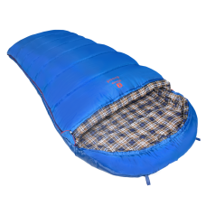 Спальный мешок-одеяло Broad BTrace (Серый/Синий, Левый)