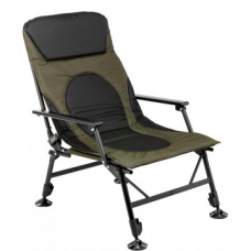 Кресло-шезлонг карповое с подлокотниками (PR-HF21014A) PR (Зеленый , )