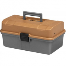 Ящик для снастей Tackle Box двухполочный T-HS-FB2 Helios (золотой\серый, )