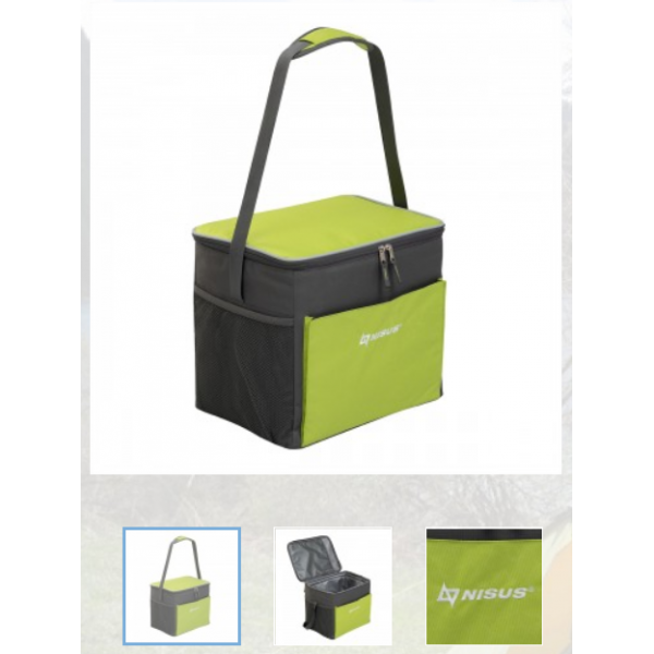 Изотермическая сумка-холодильник N-1657 (25L) NISUS (Серо-зеленый, )