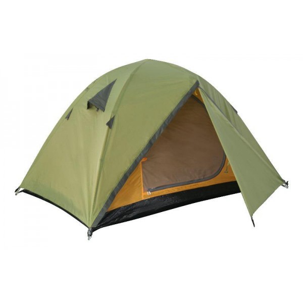 Палатка BREEZE-2 Helios (Зеленый-оранжевый, )
