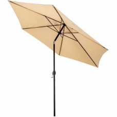 Зонт садовый d 2,5м (32/32/160D) NISUS (песочный)