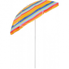 Зонт пляжный d 2м с наклоном (22/25/170Т) (N-200N-SO) NISUS (разноцветные полосы)