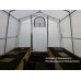 Каркасная Теплица ShelterLogic ( США) 3 х 6.1 х 2.4 м cветорассеивающий тент